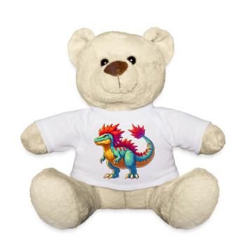 Dinosaurier - Teddy - Weiß - Vorne