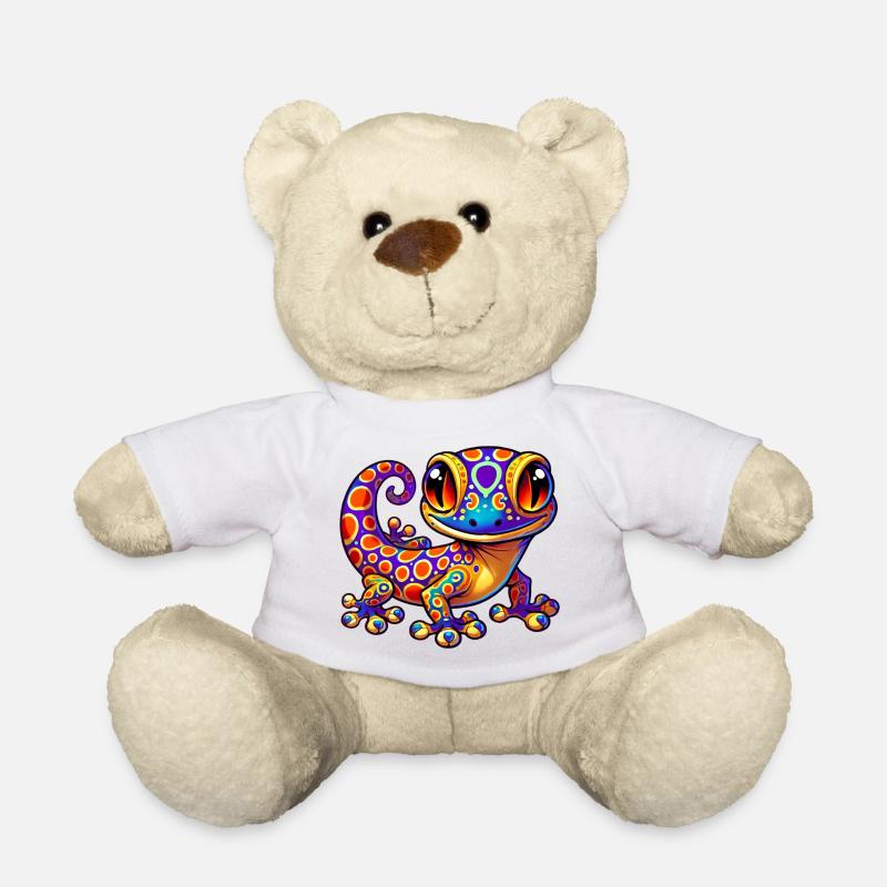 Gecko - Teddy - Weiß
