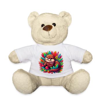Otter - Teddy Bear - white - Front