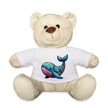 Wal - Teddy - Weiß - Vorne