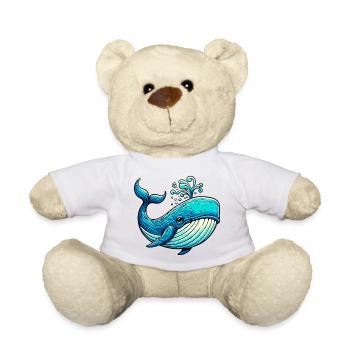 Wal - Teddy - Weiß - Vorne