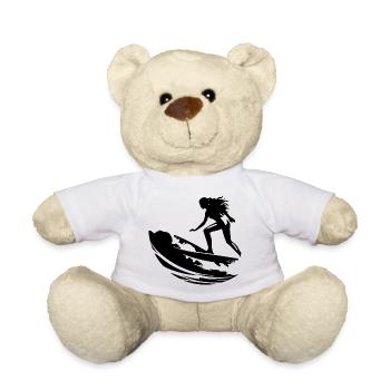 Surfeuse - Nounours - blanc - Devant