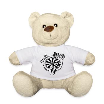 Dart - Teddy Bear - white - Front