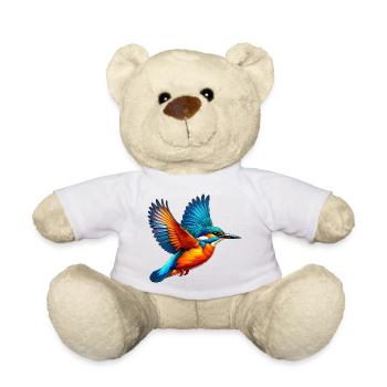 Kingfisher - Teddy Bear - white - Front