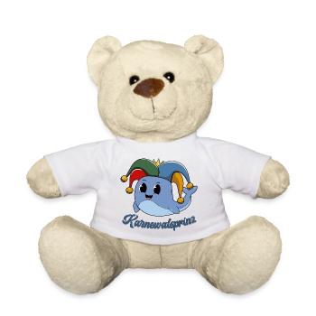Karnewalsprinz Wortwitz Wortspiele Karneval Kostüm - Teddy - Weiß - Vorne