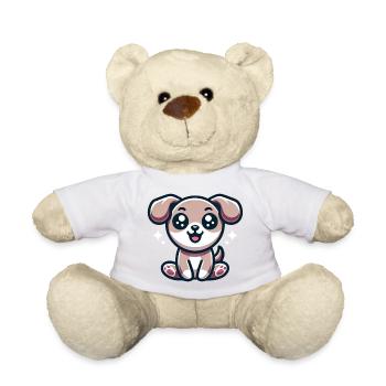 cute dog - Nounours - blanc - Devant