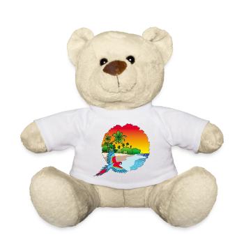Return to Paradise - Teddy Bear - white - Front