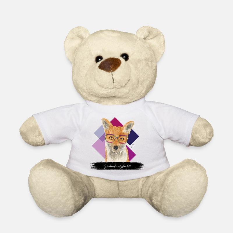 JvG Fuchs "Gscheid ausgfuchst" - Teddy - Weiß