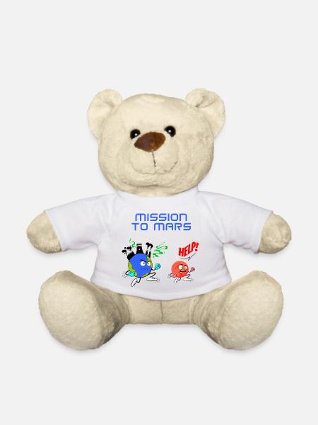Mission zum Mars - Teddy - Weiß