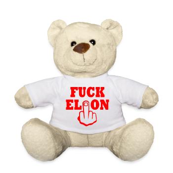 Fuck elon - Teddy - Weiß - Vorne
