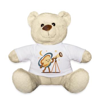 Galaktischer Entdecker - Teddy - Weiß - Vorne
