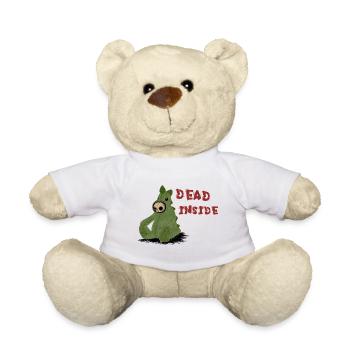 Dead Inside - Teddy - Weiß - Vorne