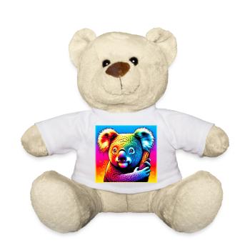 Koala - Nounours - blanc - Devant