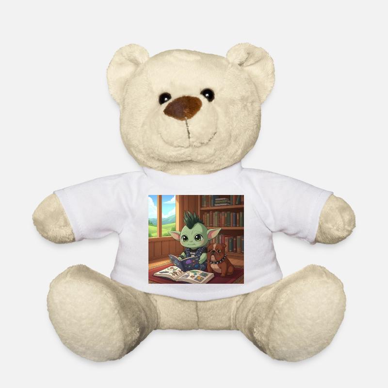 Weltraumabenteurer Kinder Design - Teddy - Weiß