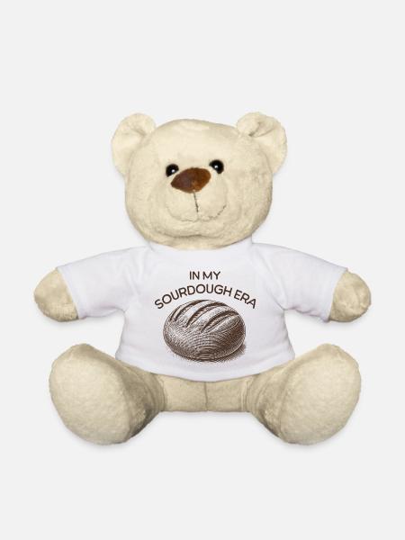 In My Sourdough Era Homemade Bread Lover - Teddy Bear - white