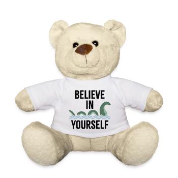 an sich selbst glauben - Teddy - Weiß - Vorne