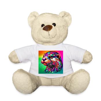 otter - Teddy Bear - white - Front