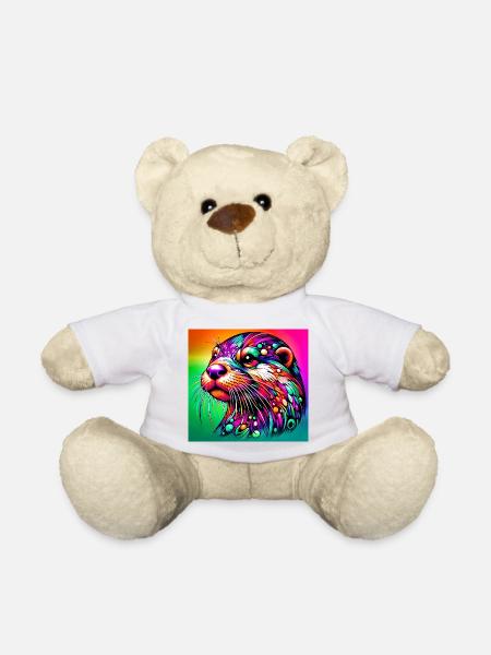 otter - Teddy Bear - white