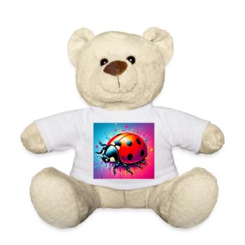 ladybird - Teddy Bear - white - Front