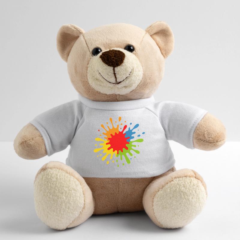 Joyeuse éclaboussure artistique Nounours