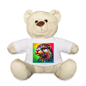 otter - Teddy Bear - white - Front