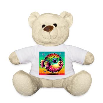 Kugelfisch - Teddy - Weiß - Vorne