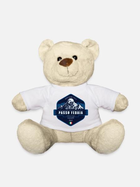 Passo Fedaia – Dolomites, Italy - Teddy Bear - white