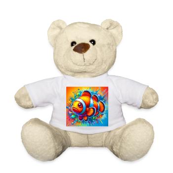Clownfisch - Teddy - Weiß - Vorne