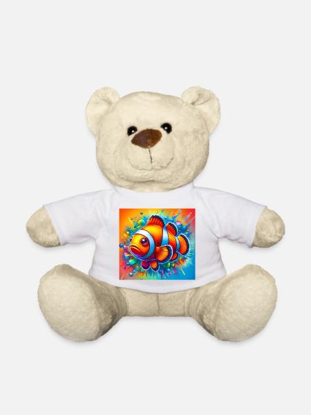 Clownfisch - Teddy - Weiß