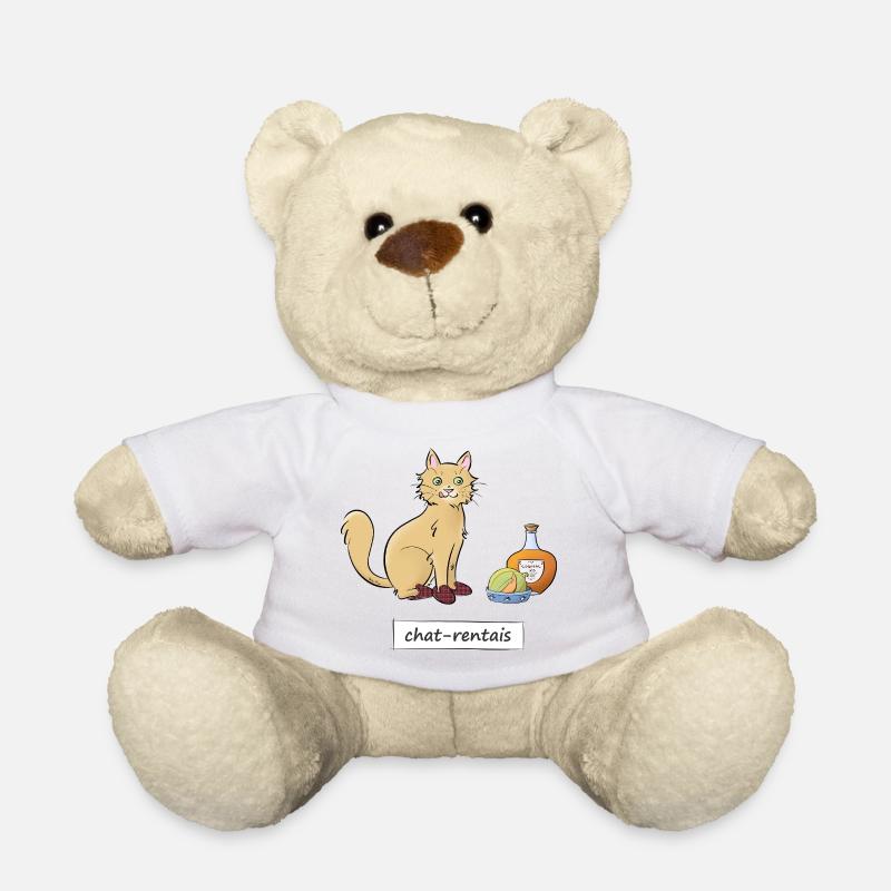 Chat-rentais - Teddy Bear - white