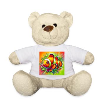 Clownfisch - Teddy - Weiß - Vorne