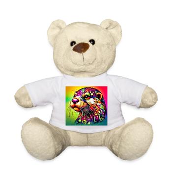 otter - Teddy Bear - white - Front