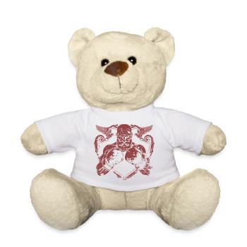 Boxe Viking - Nounours - blanc - Devant