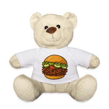 Kebab with everything - Teddy Bear - white - Front