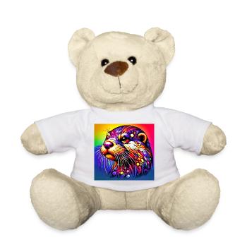 otter - Teddy Bear - white - Front