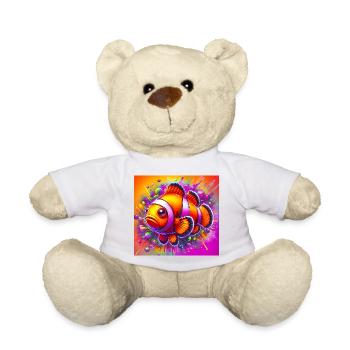 Clownfisch - Teddy - Weiß - Vorne