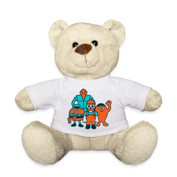 Spielzeughelden - Teddy - Weiß - Vorne