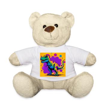 dinosaur - Teddy Bear - white - Front