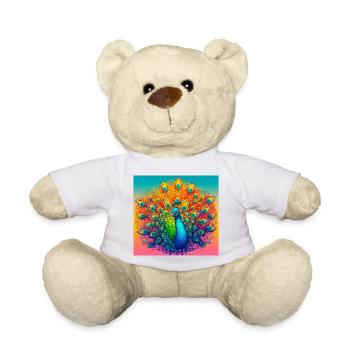 Pfau - Teddy - Weiß - Vorne