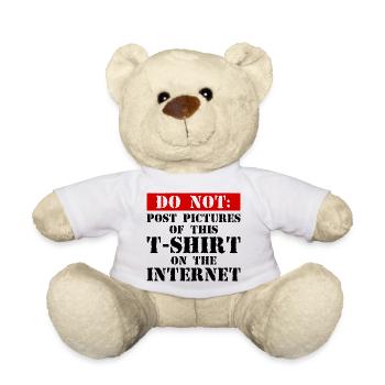 Ne pas Internet – Nerd, médias sociaux et plaisir geek - Nounours - blanc - Devant