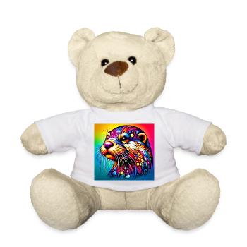 otter - Teddy Bear - white - Front