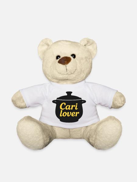 Cari Lover - Teddy Bear - white