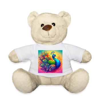 paon - Nounours - blanc - Devant