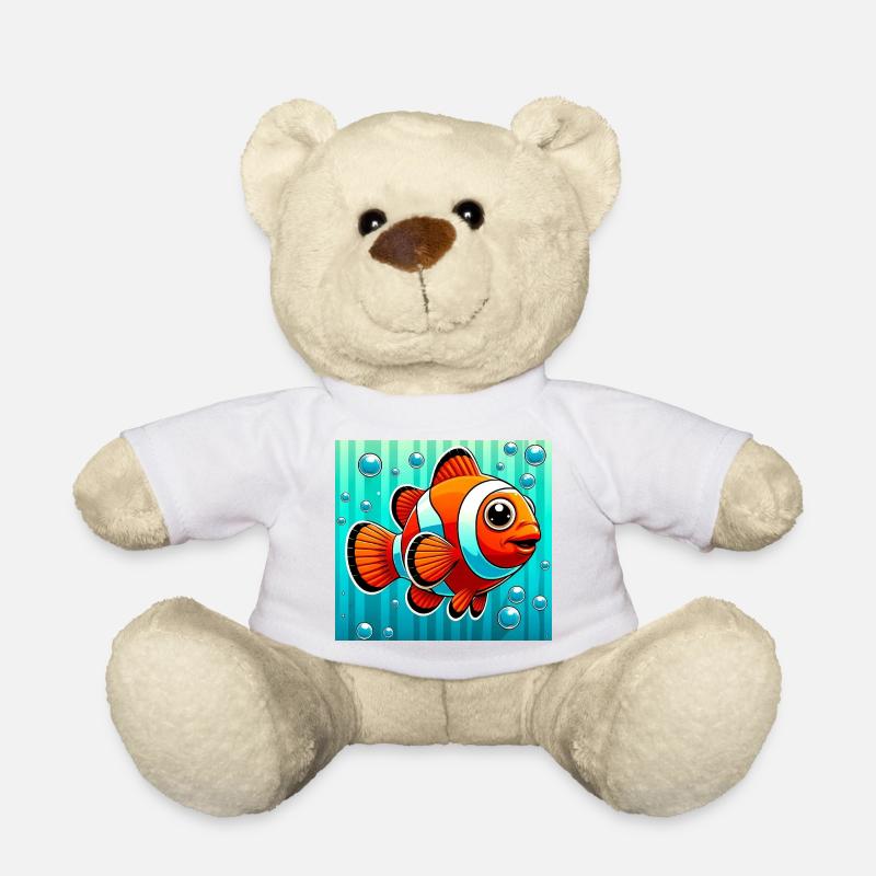 Clownfisch - Teddy - Weiß