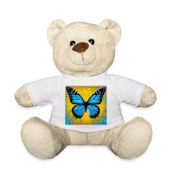 Schmetterling - Teddy - Weiß - Vorne