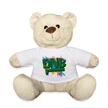DNB-Graffiti-Ausbruch - Teddy - Weiß - Vorne