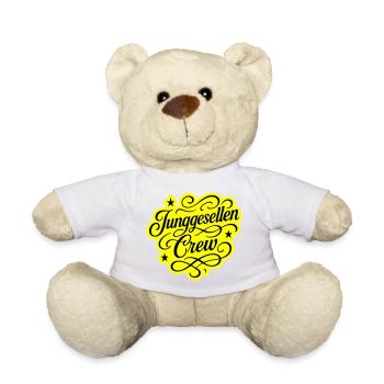 Junggesellen Crew - Teddy - Weiß - Vorne