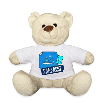 Das beste Fisherman-Design der USA - Teddy - Weiß - Vorne