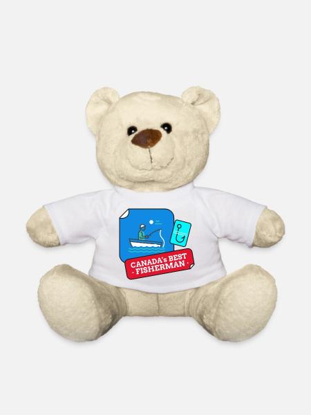 Kanadas bestes Fischer-Design - Teddy - Weiß