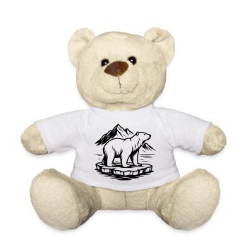 ours blanc - Nounours - blanc - Devant
